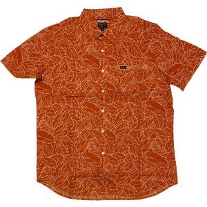 RVCA Make Like A Tree S/S Woven Shirt - Chili Red [S]